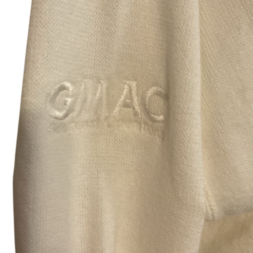 Cutter & Buck White Long Sleeve Polo sweater size L - Picture 3 of 5